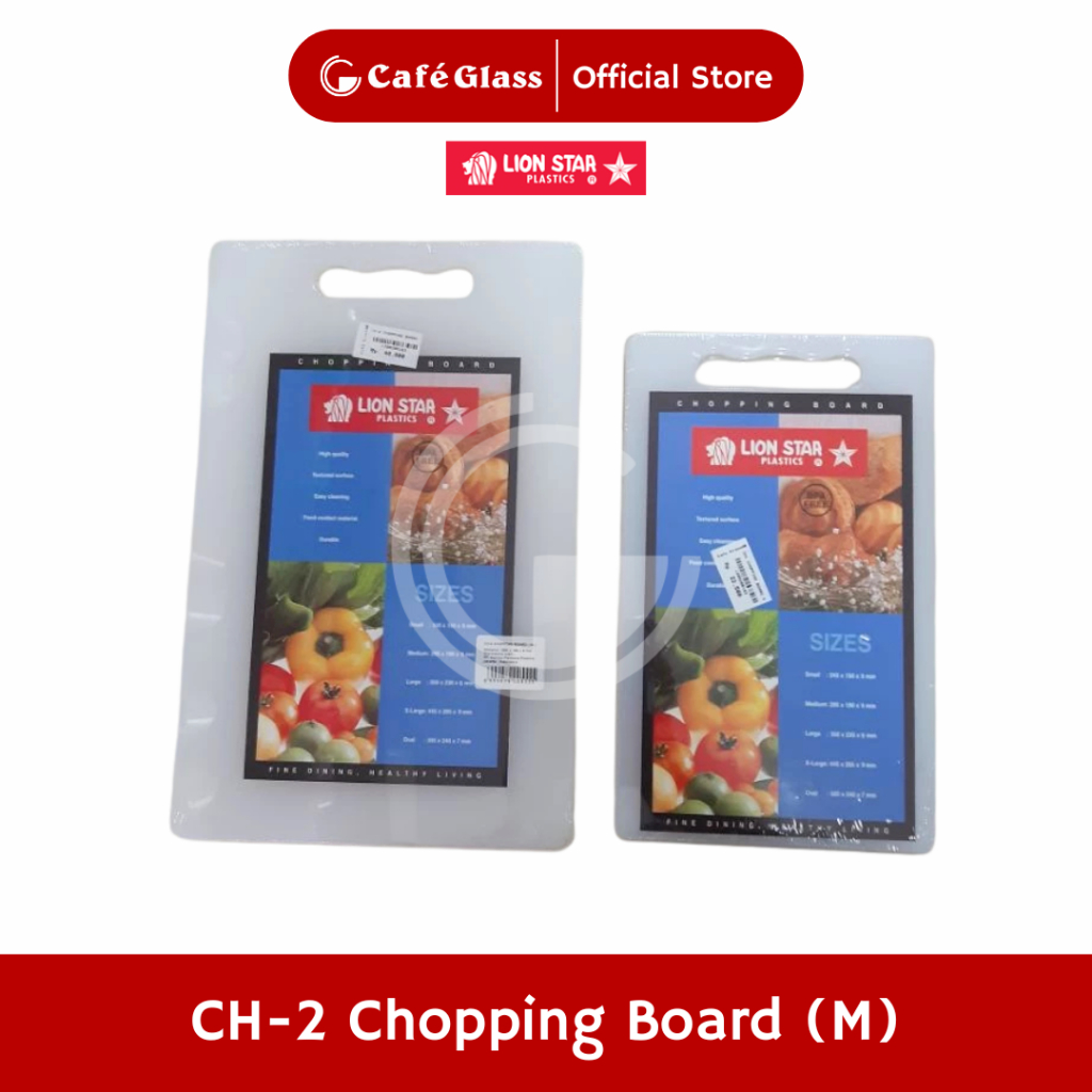 Telenan Plastik Anti Bakteri Ch-2 Chopping Board M Lion Star