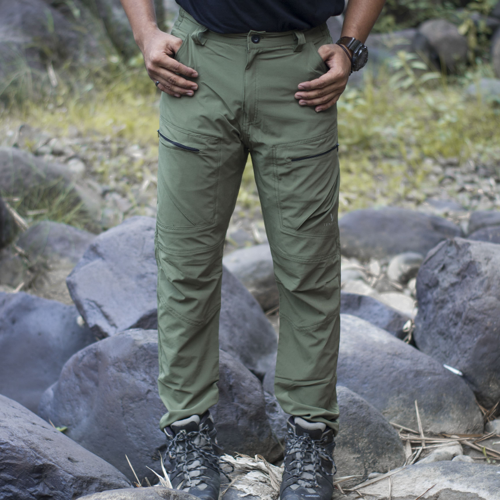 CELANA GUNUNG PRIA WANITA CELANA OUTDOOR VENTURIS CANCER CELANA CAMPING RINGAN STRETCH CEPAT KERING