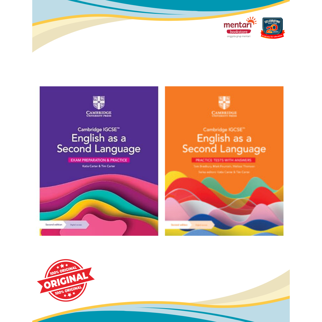 Jual Cambridge IGCSE English as a Second Language | Exam Preparation ...