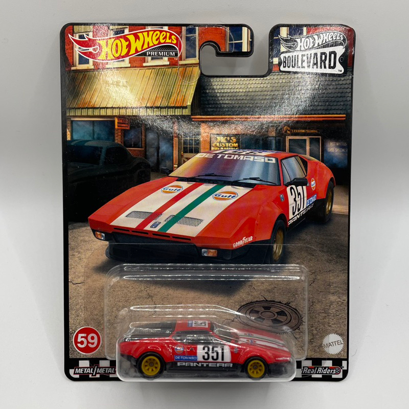 Jual Hot Wheels Premium Boulevard Gulf De Tomaso Pantera Gruppo 4 Race ...