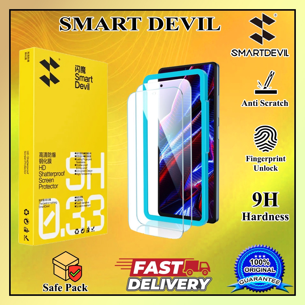 Jual Smart Devil Tempered Glass Z9 / X easy Aplikator isi 2 pcs glass ...
