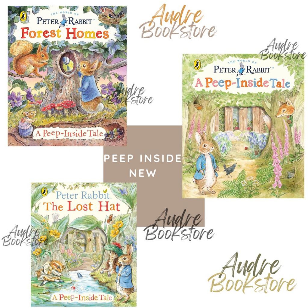 Jual [SEGEL] The World Of Peter Rabbit A Peep Inside Tale by Beatrix ...