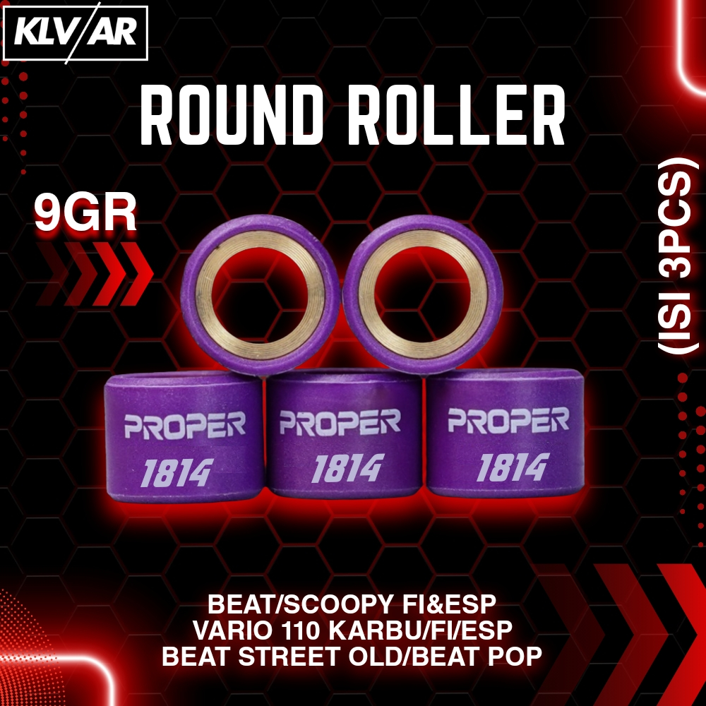 Jual Roller PROPER RACING LINE 1814 Roller Motor Honda Roller Beat Fi ...