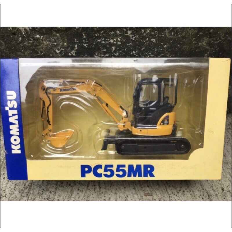 Jual KOMATSU 1/32 PC55MR Mini Excavator car 1/32 Japan, Diecast