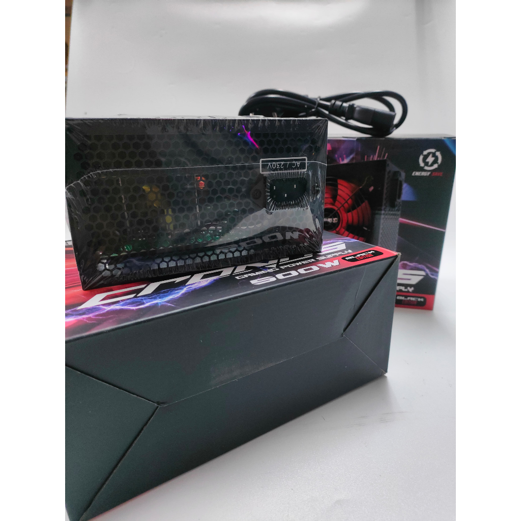 Jual Power Supply Gaming Varro Cronos 500W Black Edition Garansi 1 ...
