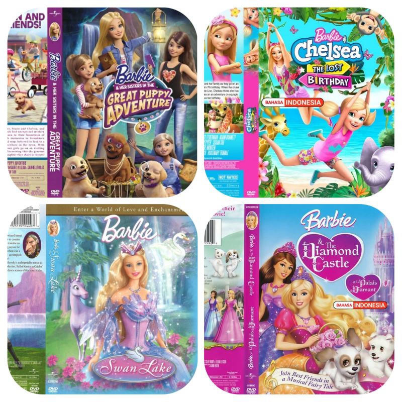 Jual Kualitas HD Film Barbie Kaset Film Barbie Dubing Indonesia Film Kartun Anak Anak Film Kartun Favorit Cewek Shopee Indonesia