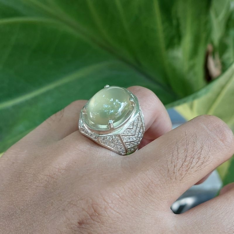 Jual BATU BIO SOLAR BESAR RING PERAK | Shopee Indonesia