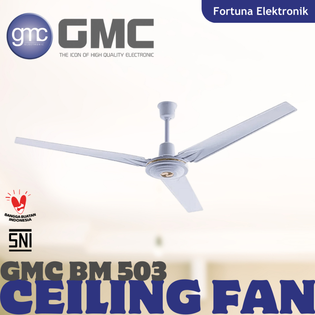 Jual GMC Ceiling Fan 56 Inch BM 503 - Kipas Baling Baling Besi Warna ...