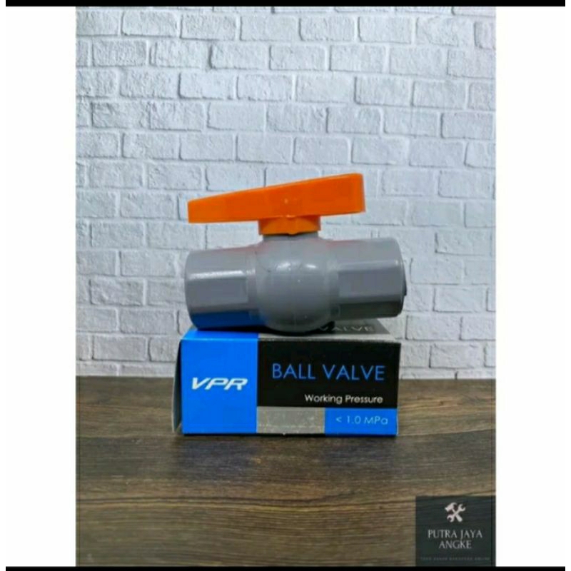 Jual (BISA COD) VPR STOP KRAN / BALL VALVE 1/2 inch | Shopee Indonesia