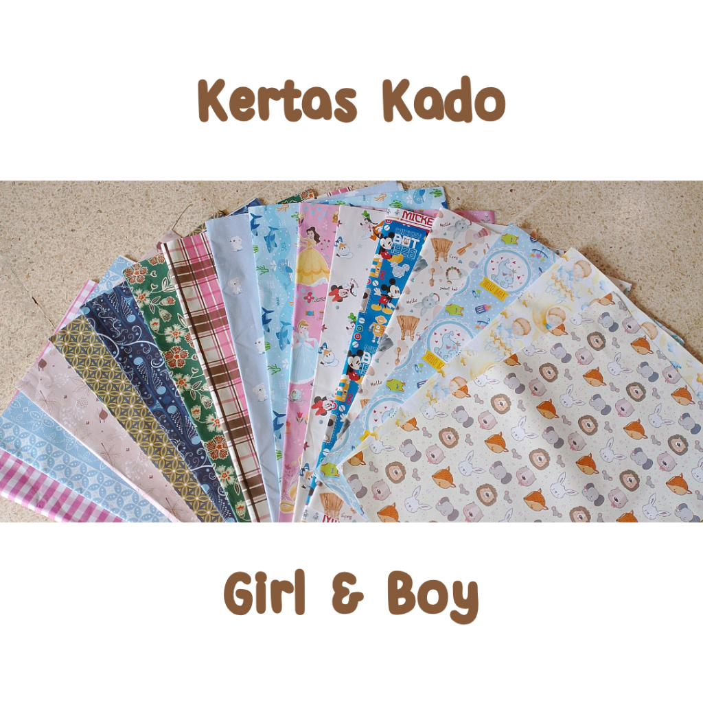 COTTON LOOKBOOK - JASA BUNGKUS KERTAS KADO
