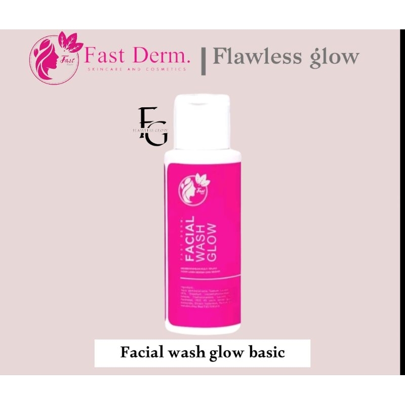 Jual FAST DERM FACIAL WASH BRIGHTENING NEW - FASTDERM FACIAL WASH GLOW ...
