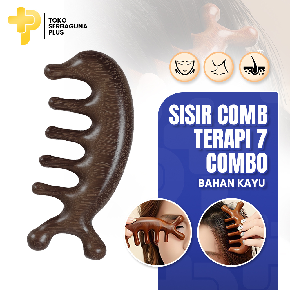 Jual NEW Sisir Pijat Terapi Rambut Kepala Leher Bahu Jidat Serbaguna ...