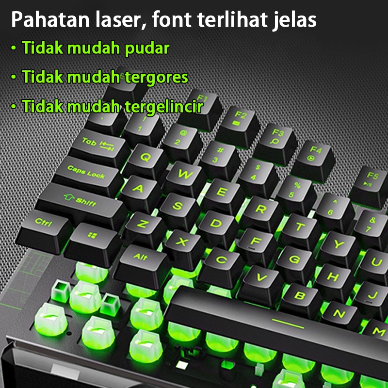 Jual Keyboard Gaming Keyboard Mekanik GK70 Tahan Air RGB Gaming ...