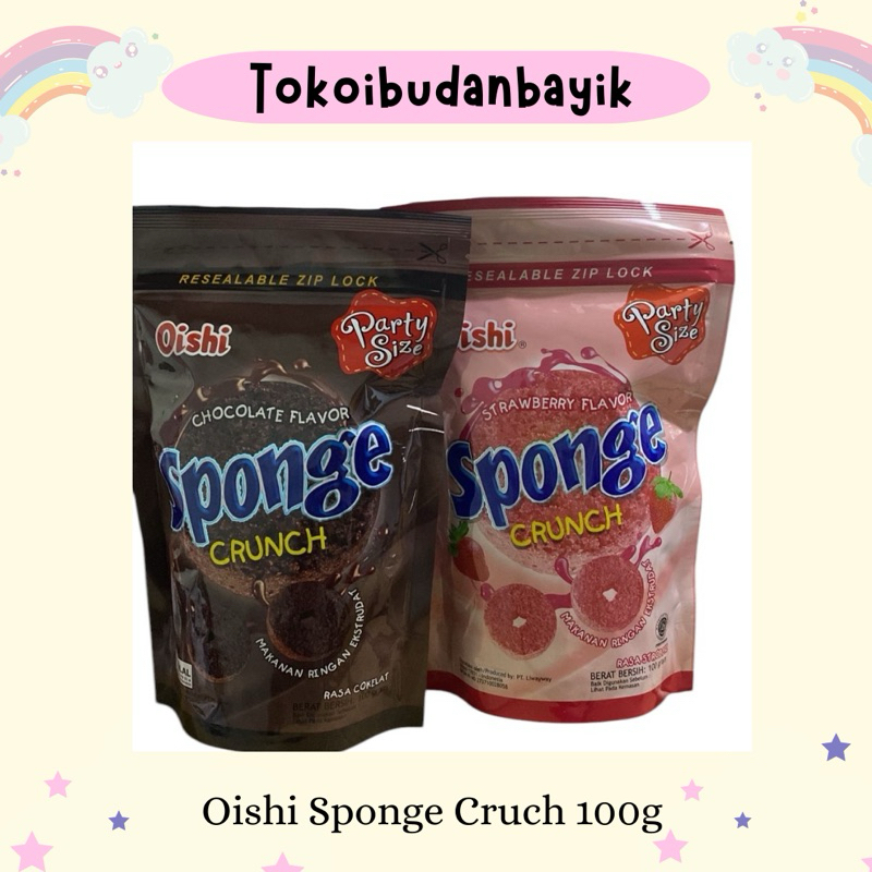 Jual Oishi Sponge Cruch 100g | Shopee Indonesia