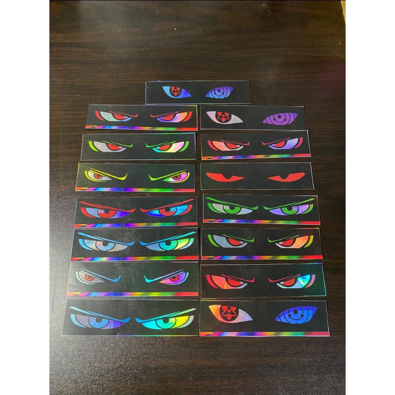 Jual STICKER STROBO ISI 15 PCS MATA ELANG BUAT DI MAINAN/MINIATUR BUS ...