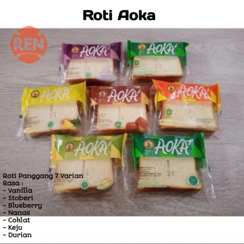 Jual Roti aoka panggang roti tawar gulung aneka rasa | Shopee Indonesia