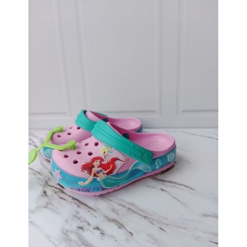 Jual Crocs anak Fun lab Mermaid Sandal anak anak Sandal crocs