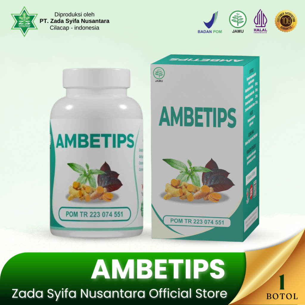 Zada Syifa Nusantara - Ambetips - 50 Kapsul Obat Ambeien