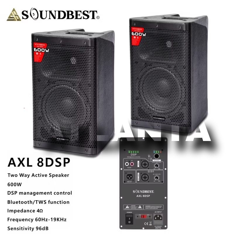 Jual Speaker Aktif Soundbest AXL 8 DSP Original 8 inch Active AXL8 DSP ...