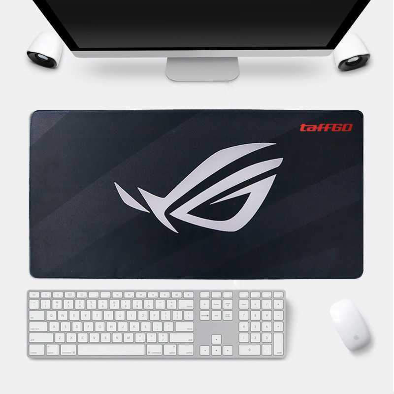 Jual Mouse Pad Gaming Motif ASUS ROG Black and White XL Desk Mat ...