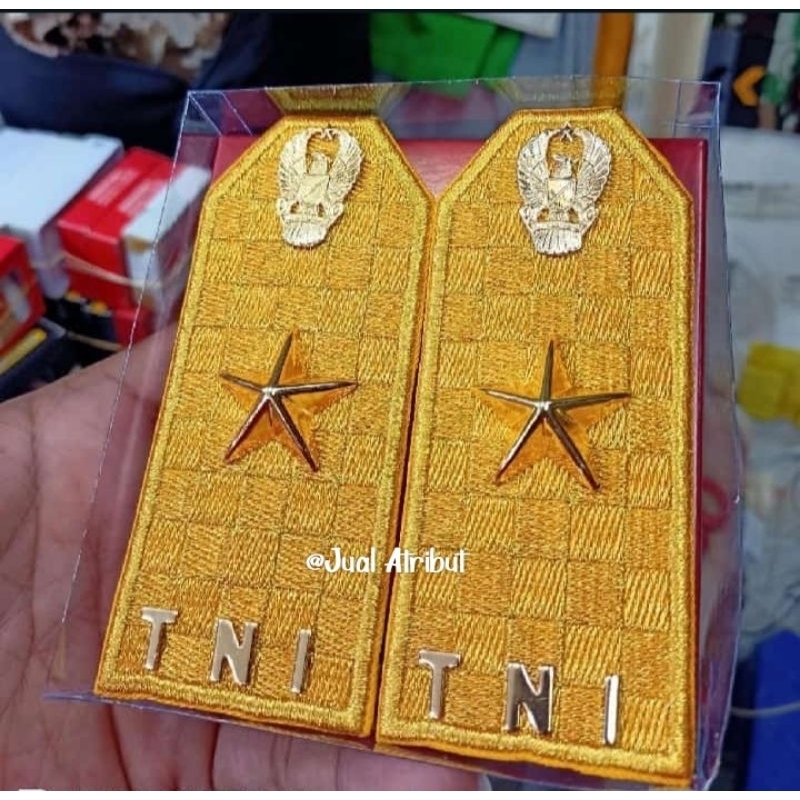 Jual Pangkat PDU Brigjen Mayjen Letjen TNI AD AL AU exclusive | Shopee ...