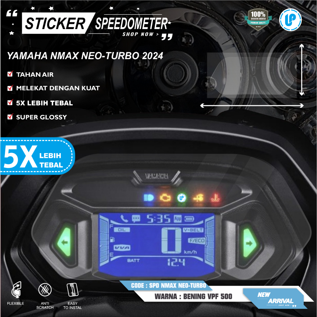Jual STICKER ANTIGORES SPEEDOMETER ALL NEW NMAX NEO | Shopee Indonesia