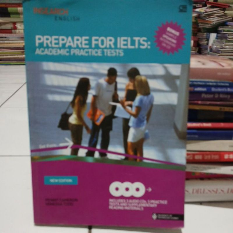 Jual INSEARCH ENGLISH PREPARE FOR IELTS: ACADEMIC PRACTICE TESTS ...