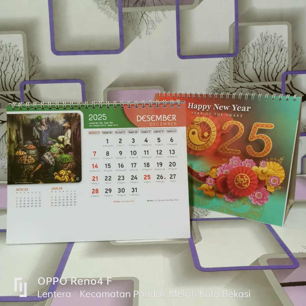 Jual KALENDER MEJA SENI FOTO KEHIDUPAN DESA 2025 | Shopee Indonesia