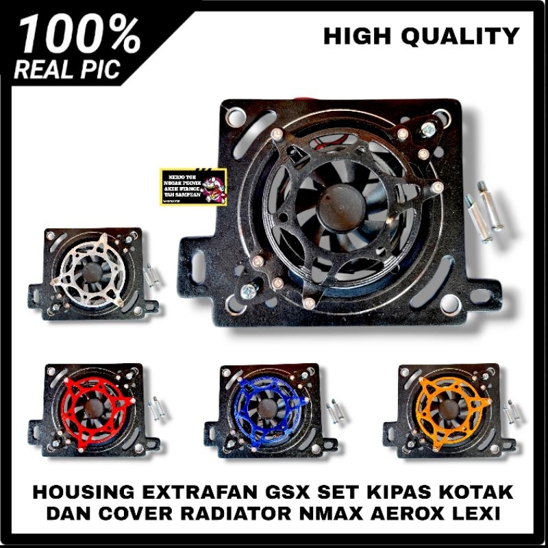 Jual HOUSING EXTRAFAN COVER OTOM KIPAS RADIATOR EXTRA FAN GSX SET KIPAS ...