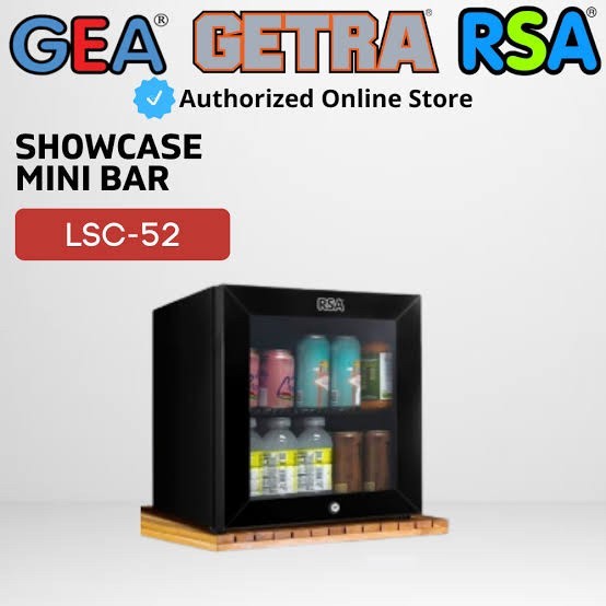 Jual RSA Portable Showcase Display Cooler LSC 52 LSC52 Mini Bar Minibar ...