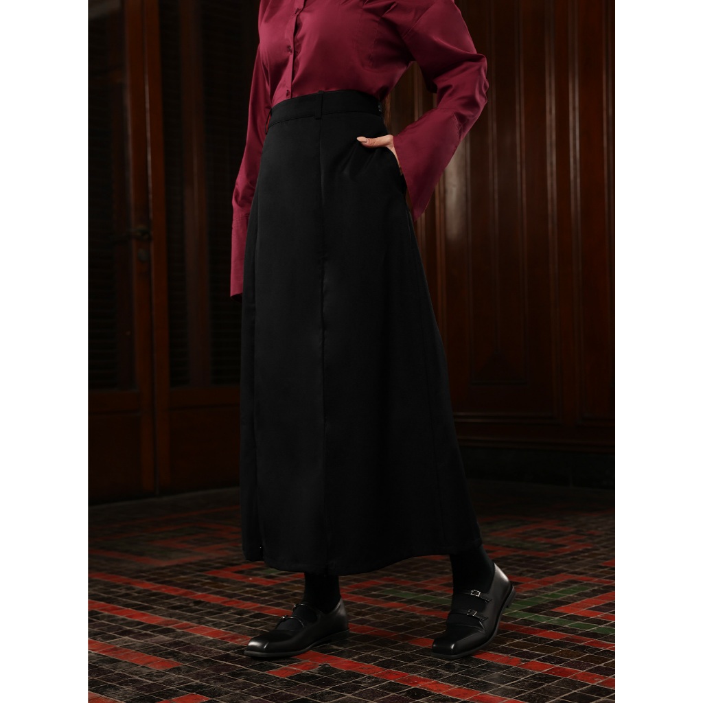Jual THENBLANK | Zip Up Skirt Rok Wanita | Shopee Indonesia