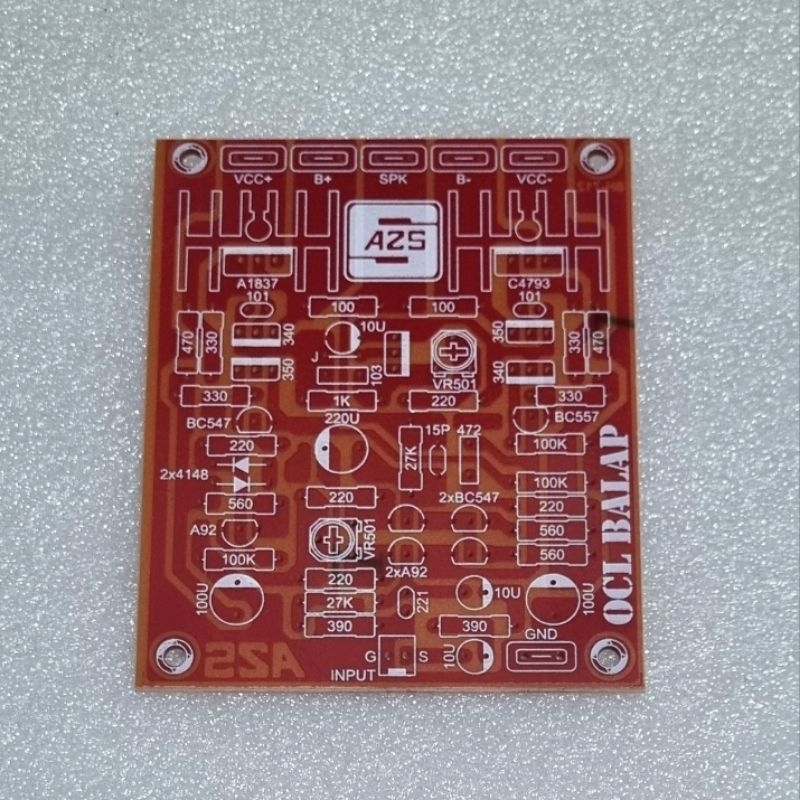 Jual PCB Driver Power Amplifier OCL Balap | Shopee Indonesia