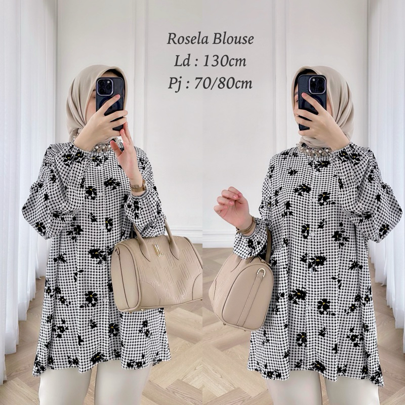 OVERSIZE BLOUSE MOTIF - ATASAN RAYON FULL KANCING JUMBO / KEMEJA RAYON MOTIF KEKINIAN 2022