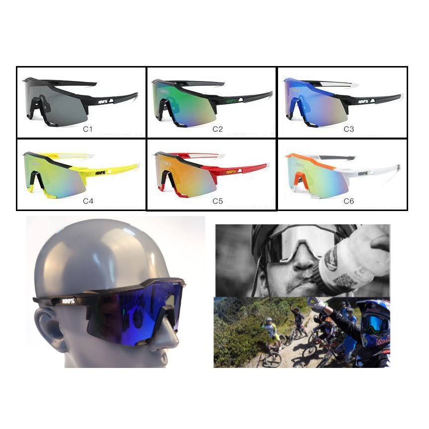 kacamata 100 SPEED craft S3 sepeda gowes percent kaca mata outdoor hiking  fishing un goes roadbike