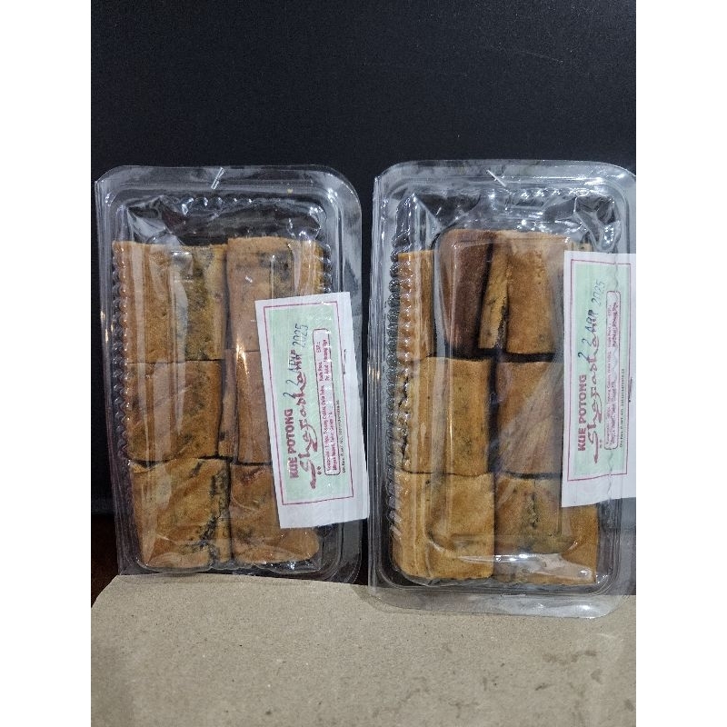 Jual roti potong kue potong kue jadul rasa coklat isi 12 | Shopee Indonesia