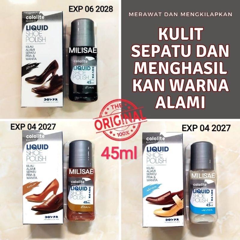 Cololite liquid shoe polish deals