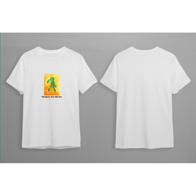 Jual kaos gambar squidward tampan dan berani | Shopee Indonesia