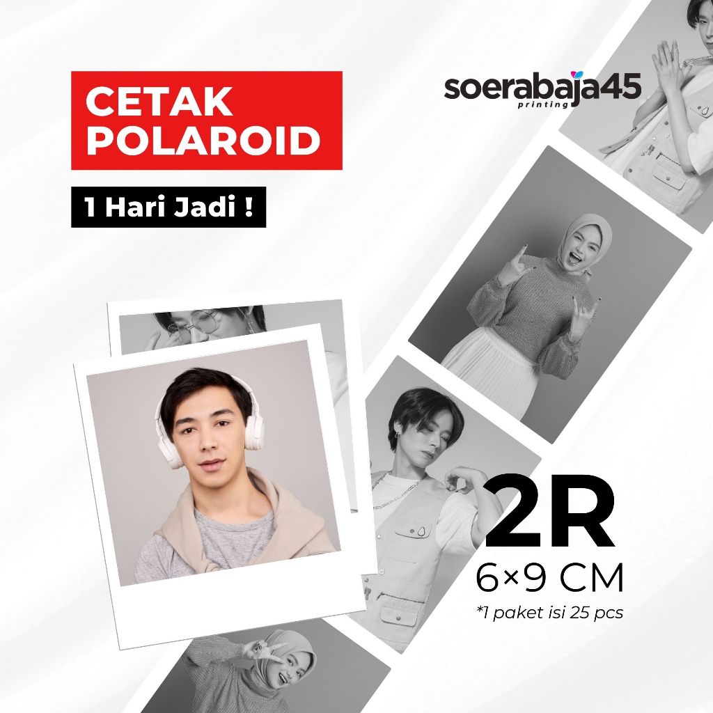 Cetak Foto Polaroid Ukuran 2R! | Foto Palaroid | Polaroid Murah (Minimal Order 50 Pcs)