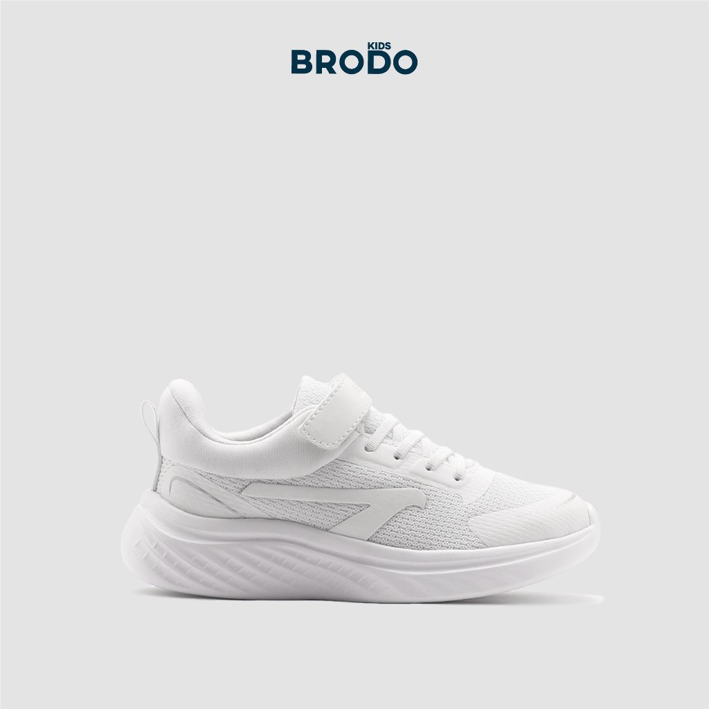 Jual BRODO - Sepatu anak Sneakers Inizio Junior Full White WS | Shopee ...