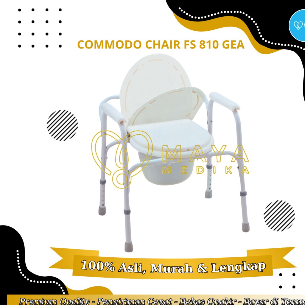 Jual Commode Chair FS 810 GEA | Shopee Indonesia