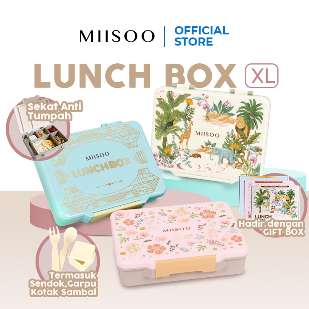 Jual REPO Morandi Lunch Box/Kotak Makan/Kotak Bekal/Kotak Bento/Kotak ...