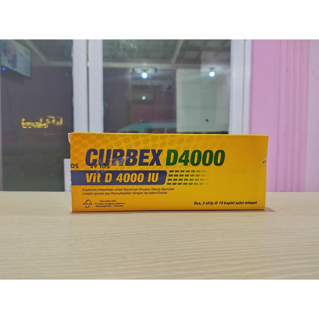 Jual CURBEX D4000 @1DUS 30 TABLET | Shopee Indonesia
