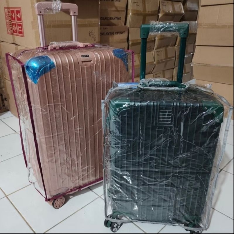 Jual SARUNG KOPER/PELINDUNG KOPER TRANSPARAN UKURAN 16,18,20,22,24 DAN ...