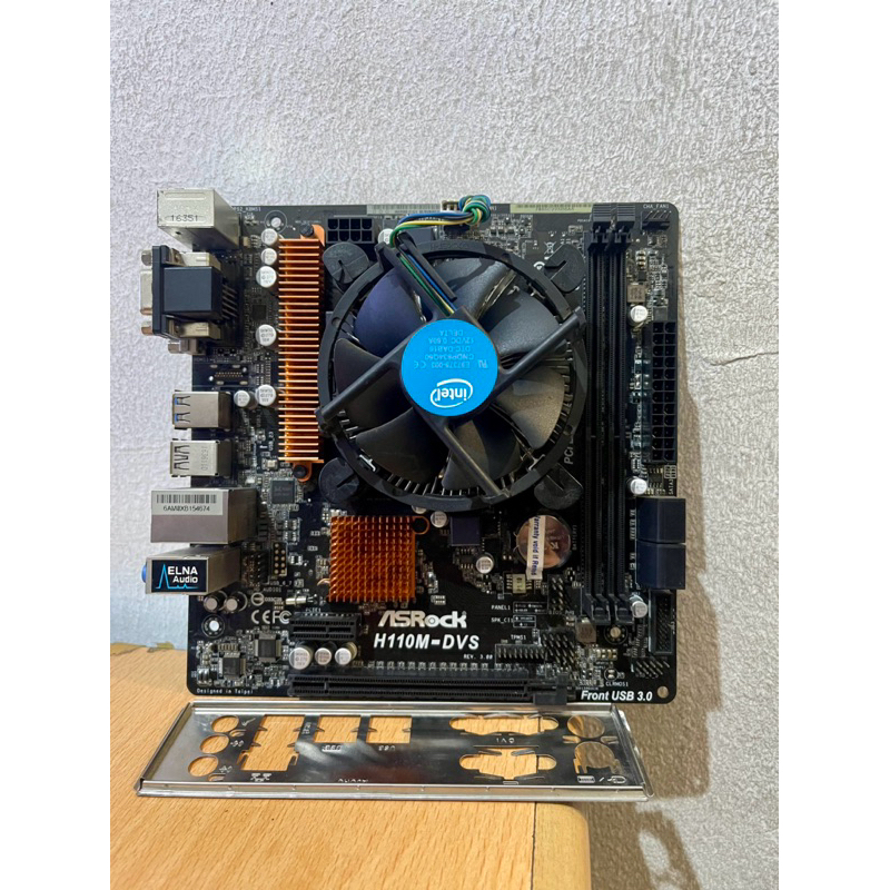 Jual Motherboard H110 Processor Core i5 7400 Fan Ram 16gb | Shopee ...