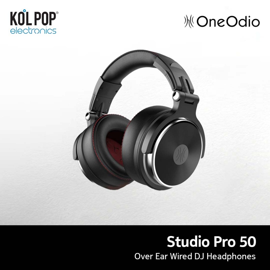 Jual OneOdio Studio Pro 50 Wired Over Ear Hi Res DJ Headphones | Shopee ...