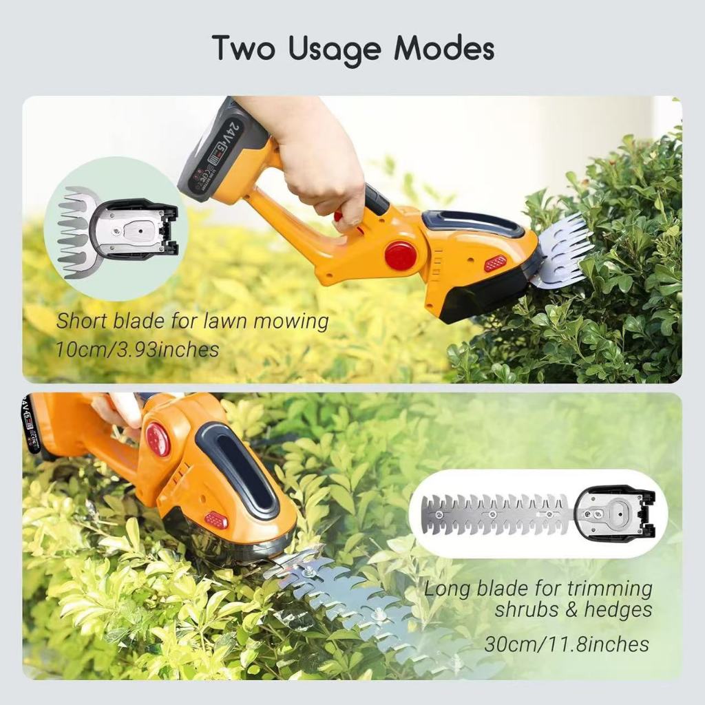 Jual Alat Potong Rumput Elektrik Mesin Hegdetrimmer Pemotong Cordless ...