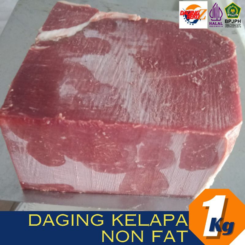Jual Daging Kelapa Rendang utuh 1Kilo Halal Frozen (tanpa lemak ...