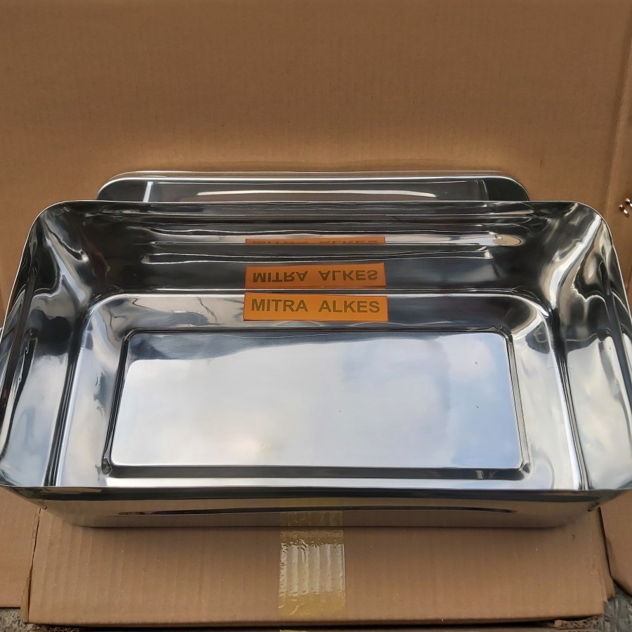 Jual Instrument Tray LOCK UNLOCK 40x20x12 cm. Bak instrumen Lok Unlok ...