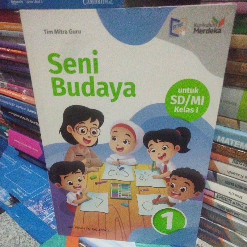 Jual BUKU SENI BUDAYA KELAS 1 SD KURIKULUM MERDEKA | Shopee Indonesia