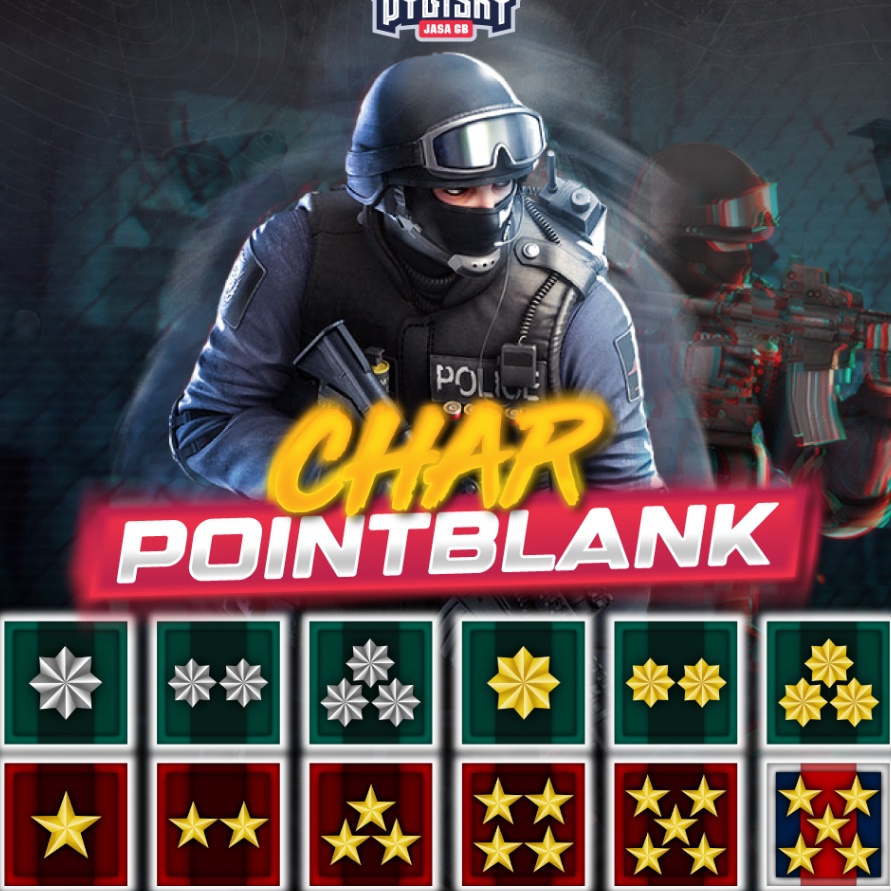 Jual Produk Unggulan Char Pointblank Char Pb Major Full Title Bintang Full Title Pointblank Game